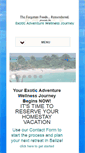 Mobile Screenshot of exoticadventurewellnessjourney.com